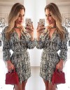 Rochie Scurta Decupata 17357 Rochie Scurta Decupata 17357